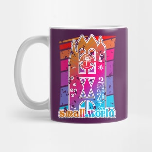 Small World One-Sided T-Shirt Mug